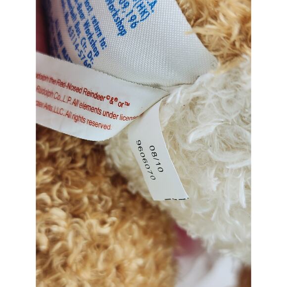 Clarice Red Dot Dress Rudolph Red Nosed Reindeer16" Build A Bear 2010 NO TESTED - Picture 14 of 16